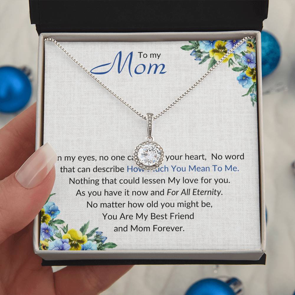 To My Mom Forever Necklace