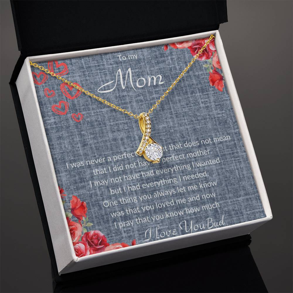 To My Mom How Much I Love You Necklace / Mother's Day gift