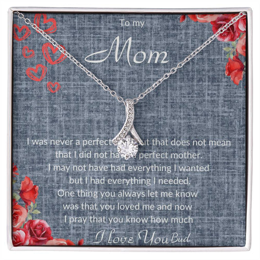 To My Mom How Much I Love You Necklace / Mother's Day gift