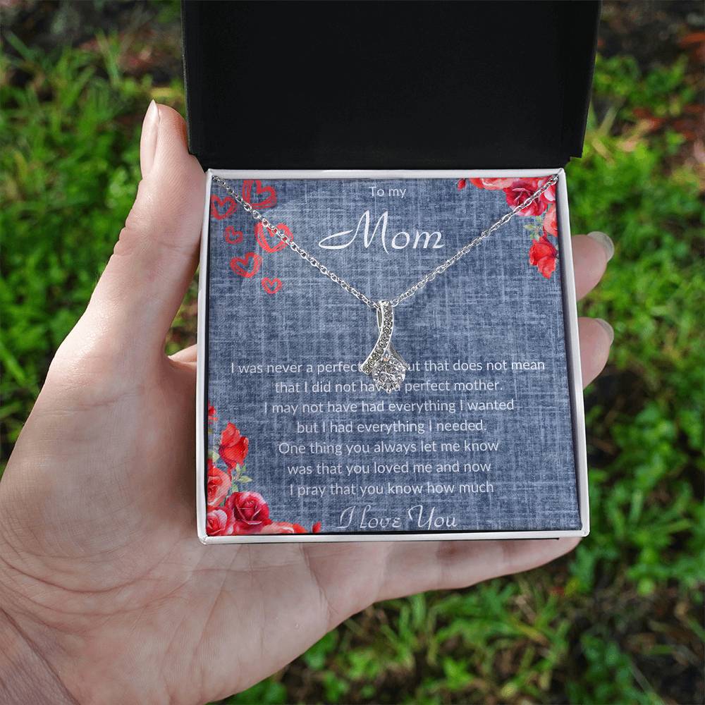 To My Mom How Much I Love You Necklace / Mother's Day gift