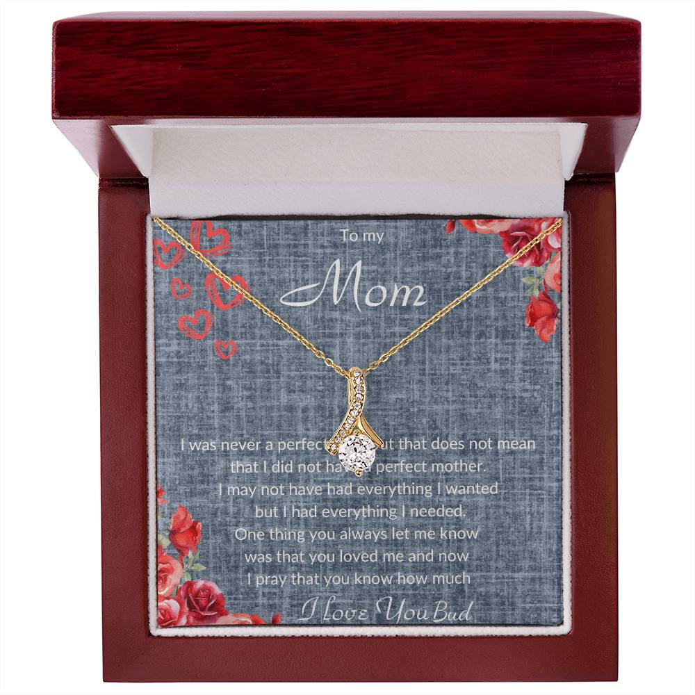 To My Mom How Much I Love You Necklace / Mother's Day gift