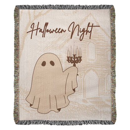 Halloween Night Decor Blanket