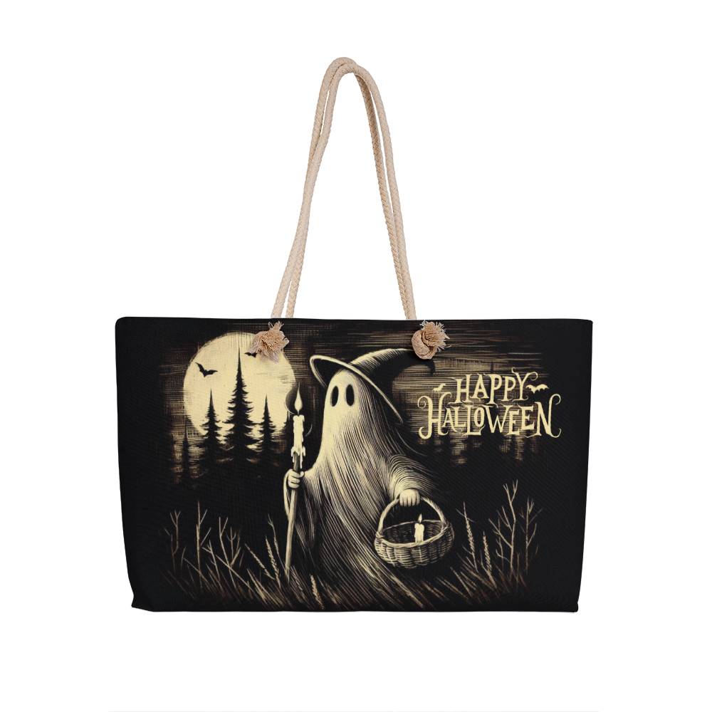 Happy Halloween Ghost Tote Bag