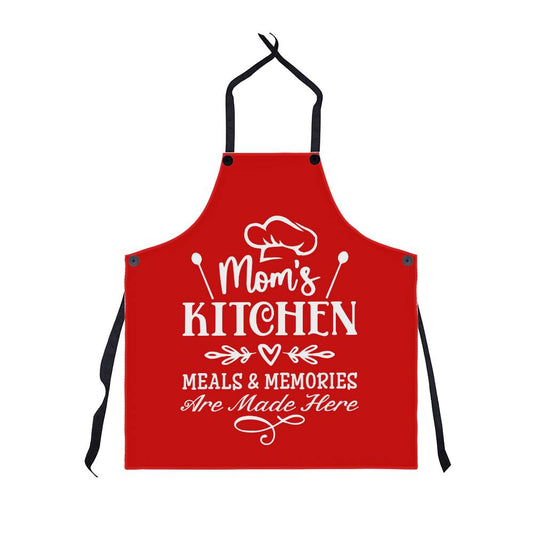 Mom's Kitchen - Meals and Memories Red Apron