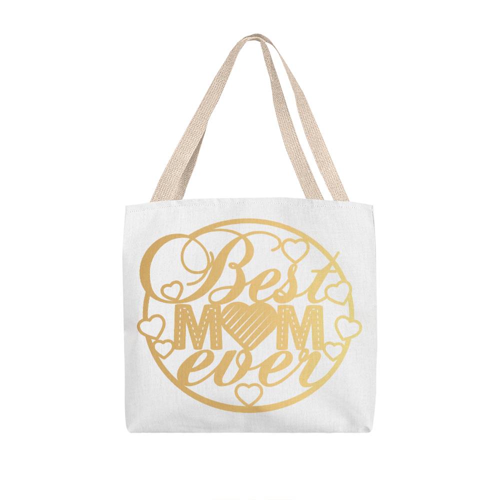 Best Mom Ever Canvas Tote Bag