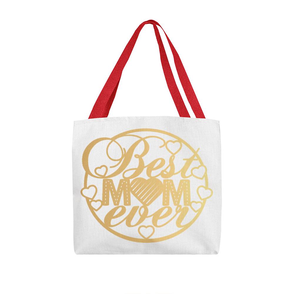 Best Mom Ever Canvas Tote Bag