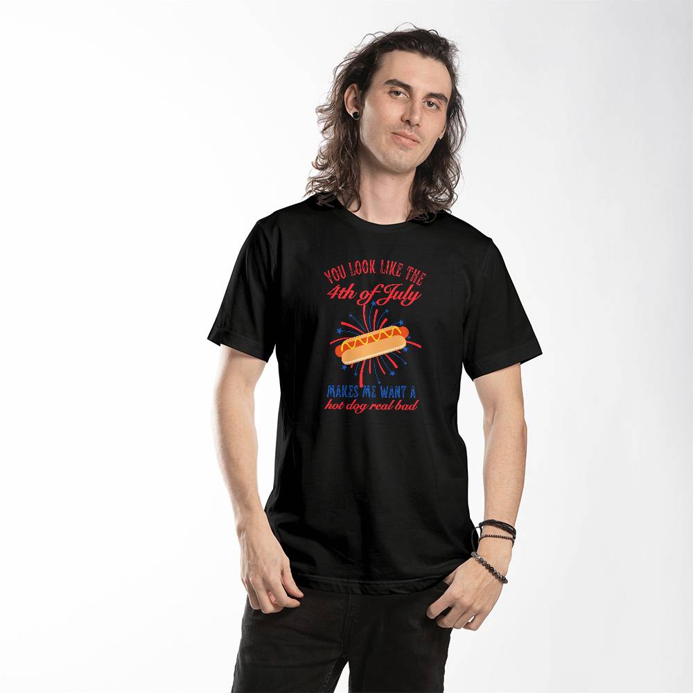 4th of July Hot Dog Shirt