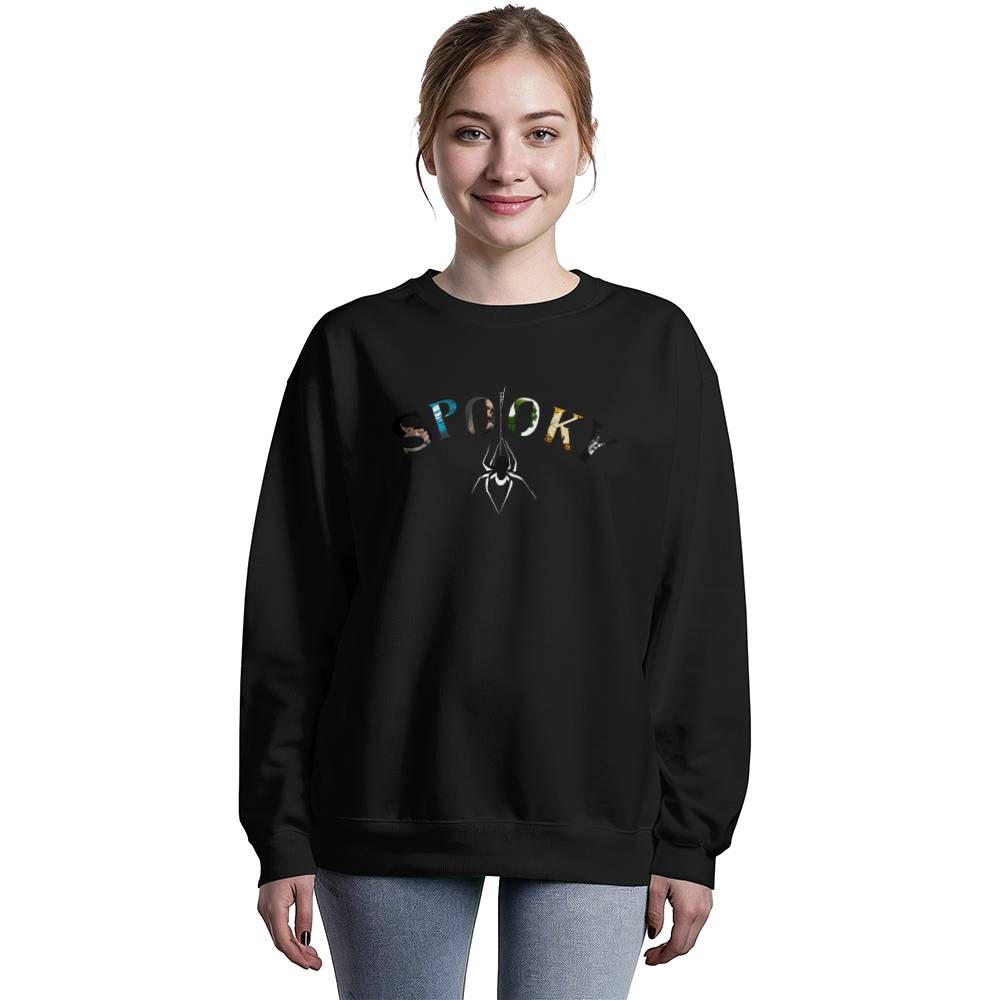 SPOOKY Adult Sweatshirt