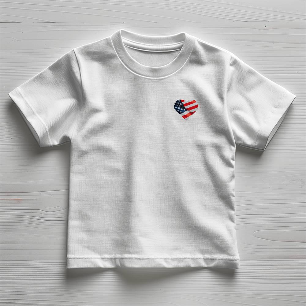 Heart America Toddler Shirt