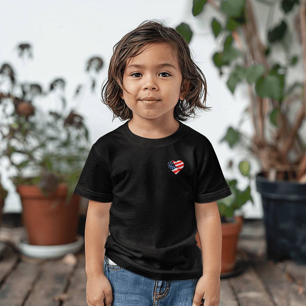 Heart America Toddler Shirt