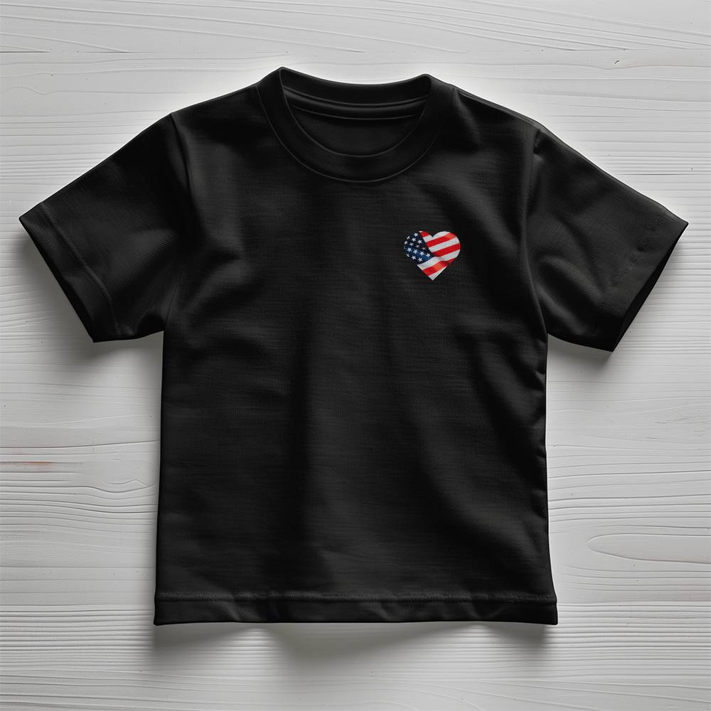 Heart America Toddler Shirt