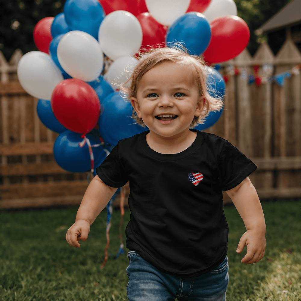 Heart America Toddler Shirt