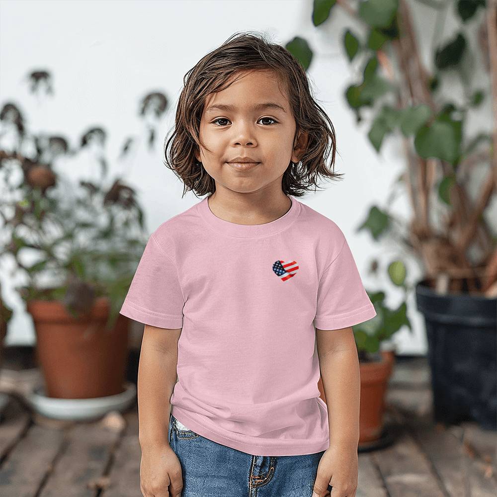 Heart America Toddler Shirt