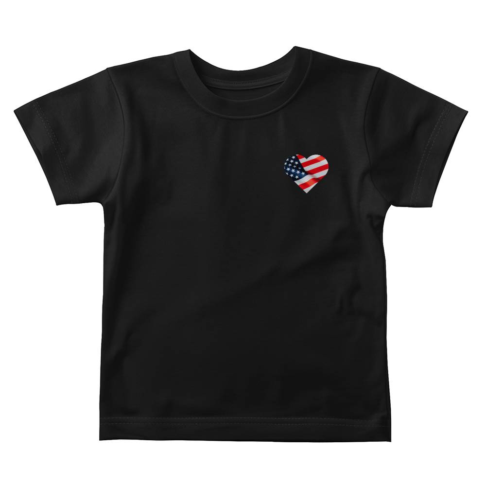 Heart America Baby Shirt