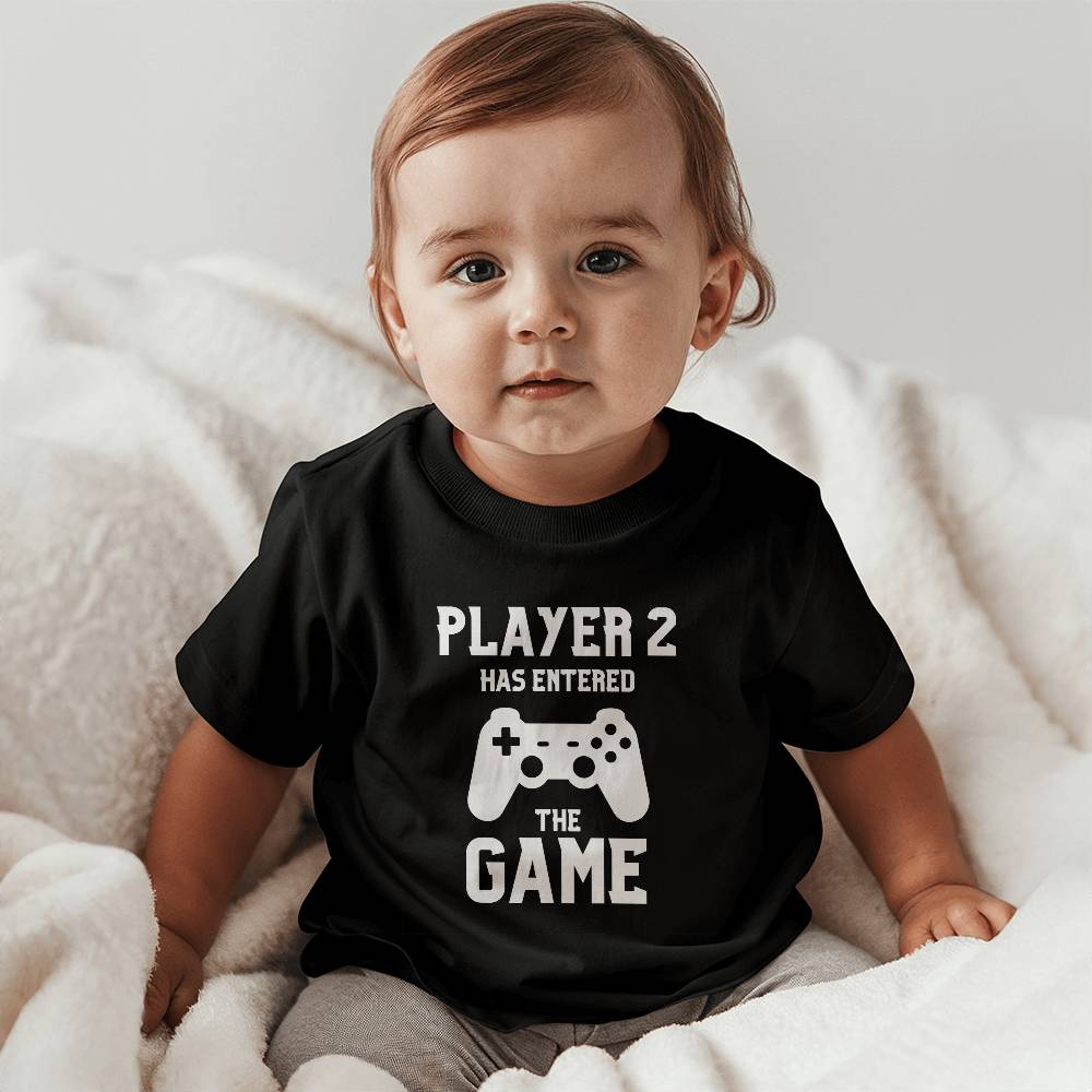 Player 2 Has Entered The Game Baby T-shirt