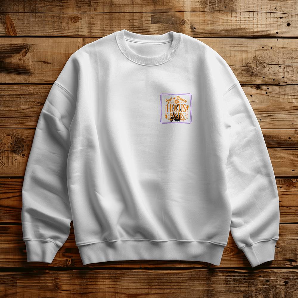 Hocus Pocus Sweatshirt Adult Left Chest Image Only